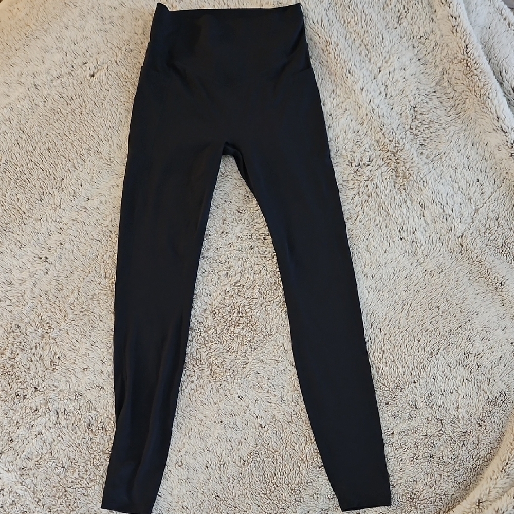 HALARA Full-Length High Waist Cinched Leggings Color: Peacoat/Navy